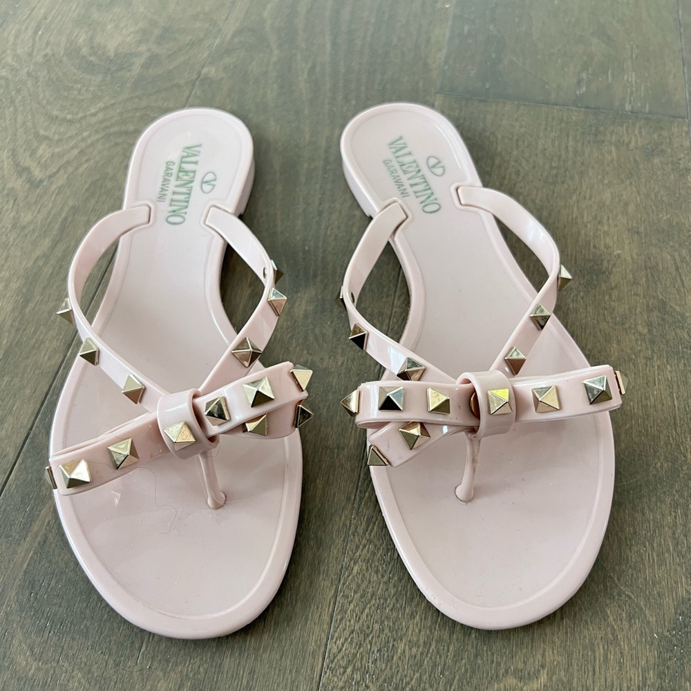 Valentino Rubber flip flops
